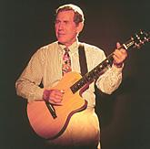 Chet Atkins in his 70s
