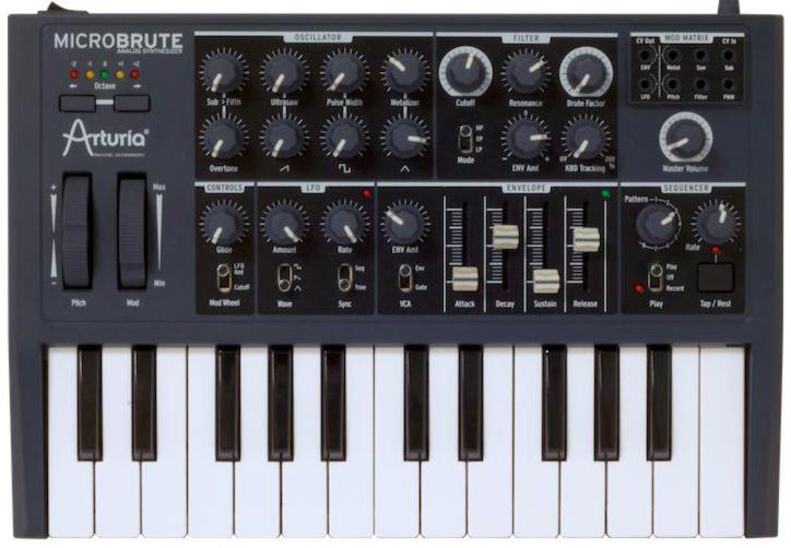 Arturia MicroBrute Analog Synthesizer