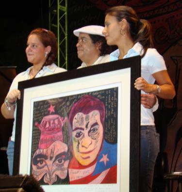  Giovanni Hidalgo honoured at Puerto Rico Jazz Festival 2009