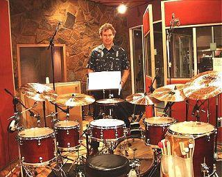 Bill Bruford - picture taken on his 2000 tour
