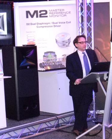 Peter Chaikin presents the JBL Professional M2 Master Reference Monitor