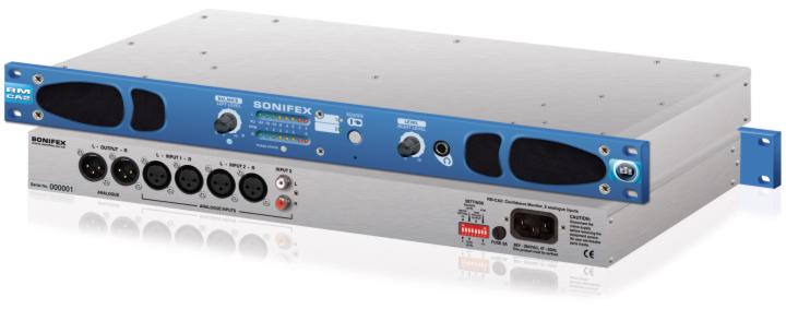 Sonifex rack-mounted Reference Monitor RM-CA2
