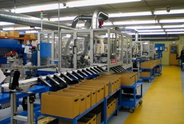 New Automatic Blanking Machines at the Rico factory